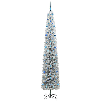 Konstgjord julgran Grön 270 cm PVC och stål och plast