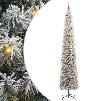 Konstgjord julgran Grön 300 cm PVC och stål och plast