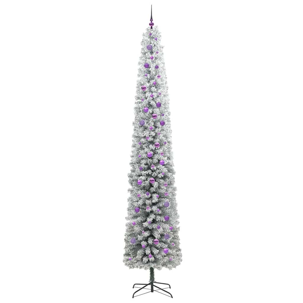 Konstgjord julgran Grön 300 cm PVC och stål och plast