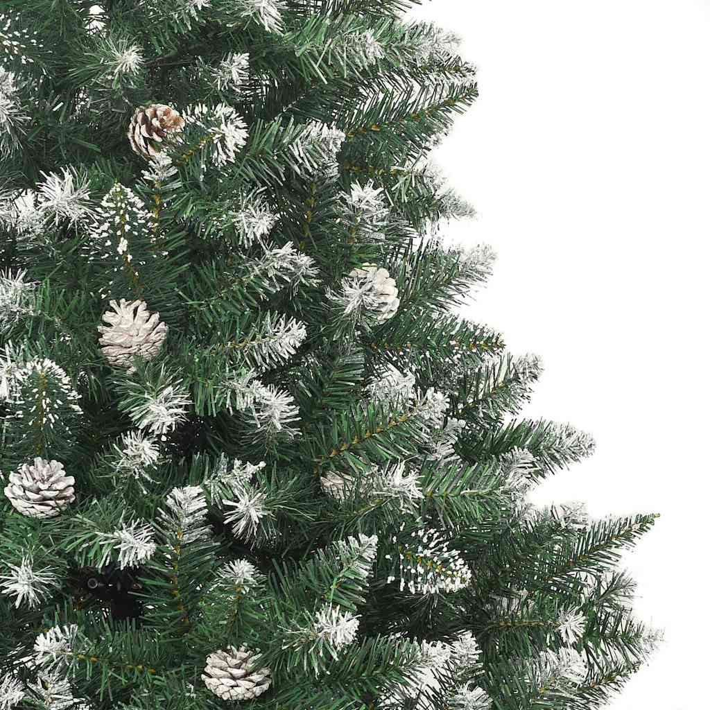 Konstgjord julgran Grön 150 cm PVC och Plast och Stål