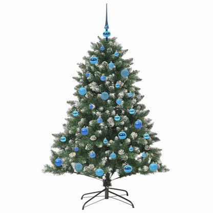 Konstgjord julgran Grön 150 cm PVC och Plast och Stål