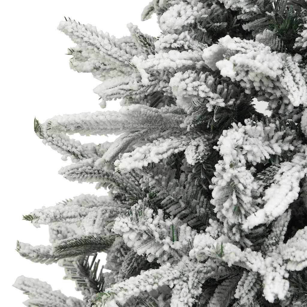 Konstgjord Förbelyst Julgran med Bollsats Grön 210 cm