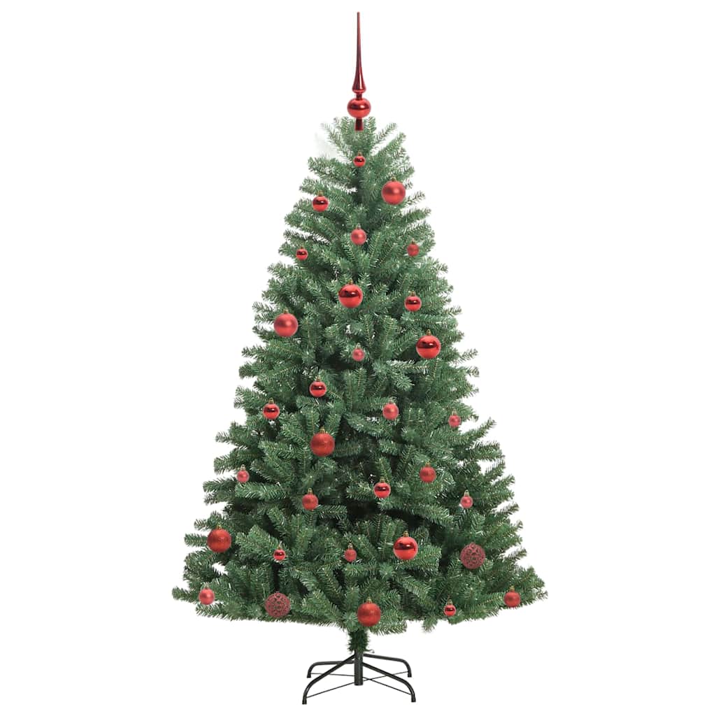 Plast Hingad Julgran Grön 150 cm PVC och metall