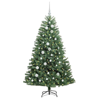 Plast Hingad Julgran Grön 150 cm PVC och metall