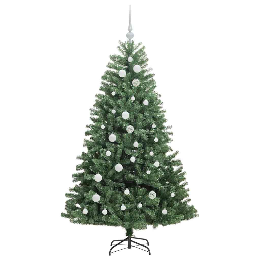 Plast Hingad Julgran Grön 150 cm PVC och metall