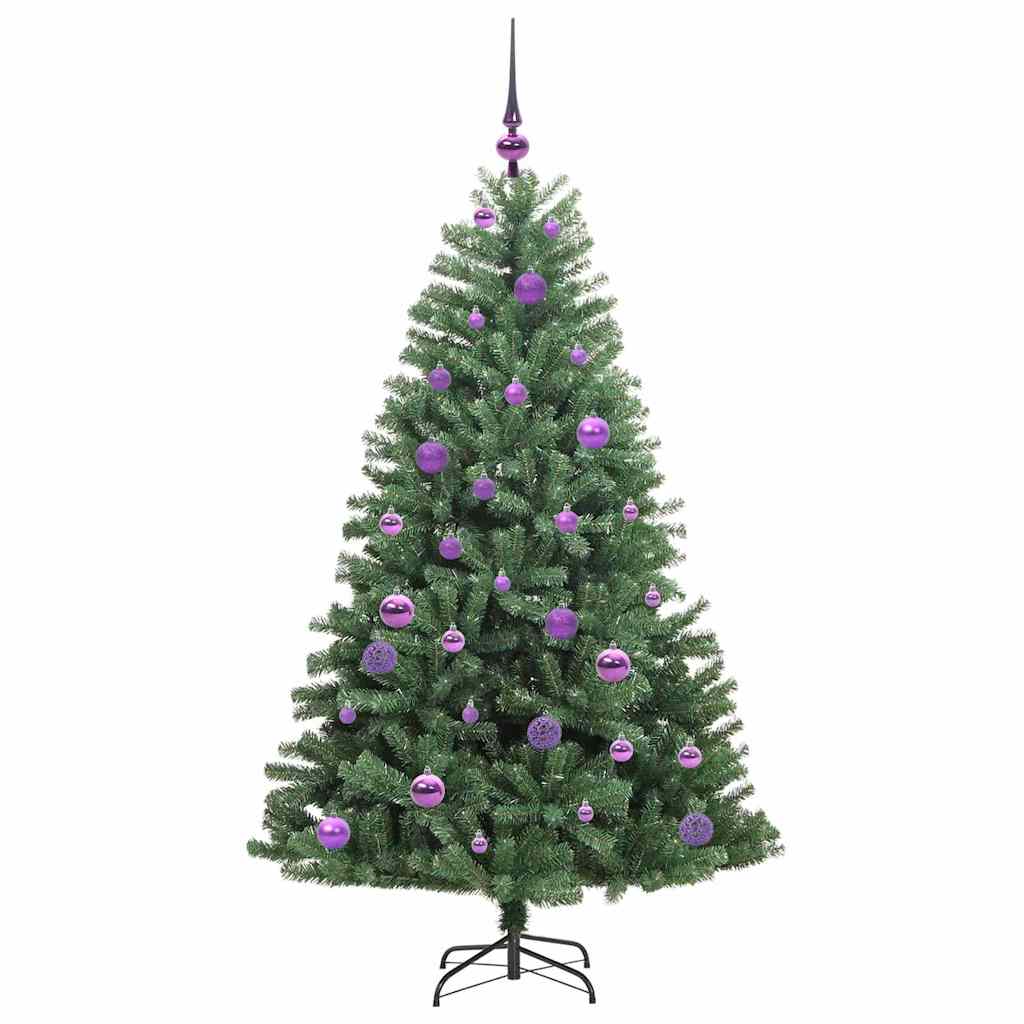 Plast Hingad Julgran Grön 150 cm PVC och metall