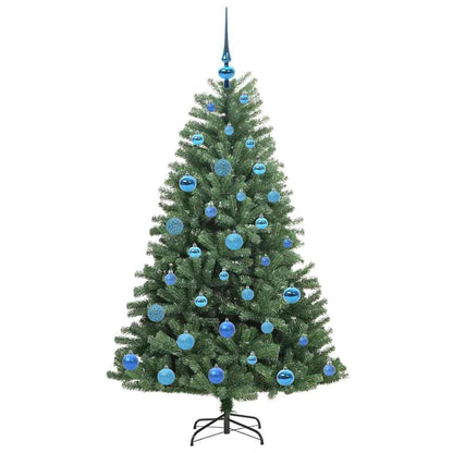 Plast Hingad Julgran Grön 150 cm PVC och metall