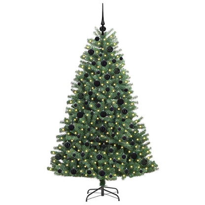 Plast Hingad Julgran Grön 180 cm PVC och metall