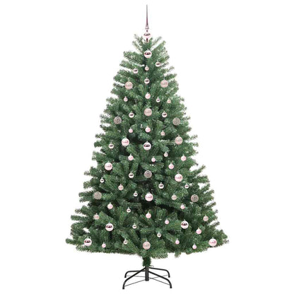 Plast Hingad Julgran Grön 180 cm PVC och metall