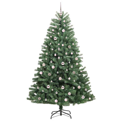 Plast Hingad Julgran Grön 210 cm PVC och metall