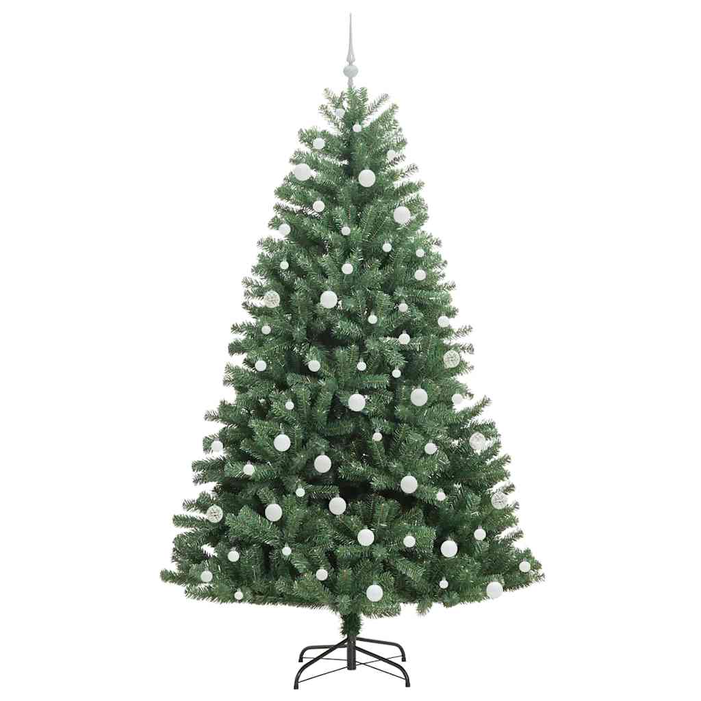 Plast Hingad Julgran Grön 210 cm PVC och metall