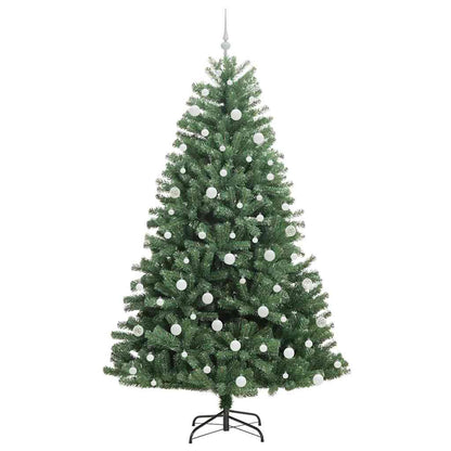 Plast Hingad Julgran Grön 210 cm PVC och metall
