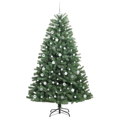 Plast Hingad Julgran Grön 210 cm PVC och metall