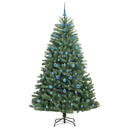 Plast Hingad Julgran Grön 210 cm PVC och metall