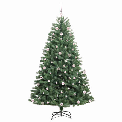 Plast Hingad Julgran Grön 240 cm PVC och metall