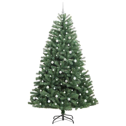 Plast Hingad Julgran Grön 240 cm PVC och metall