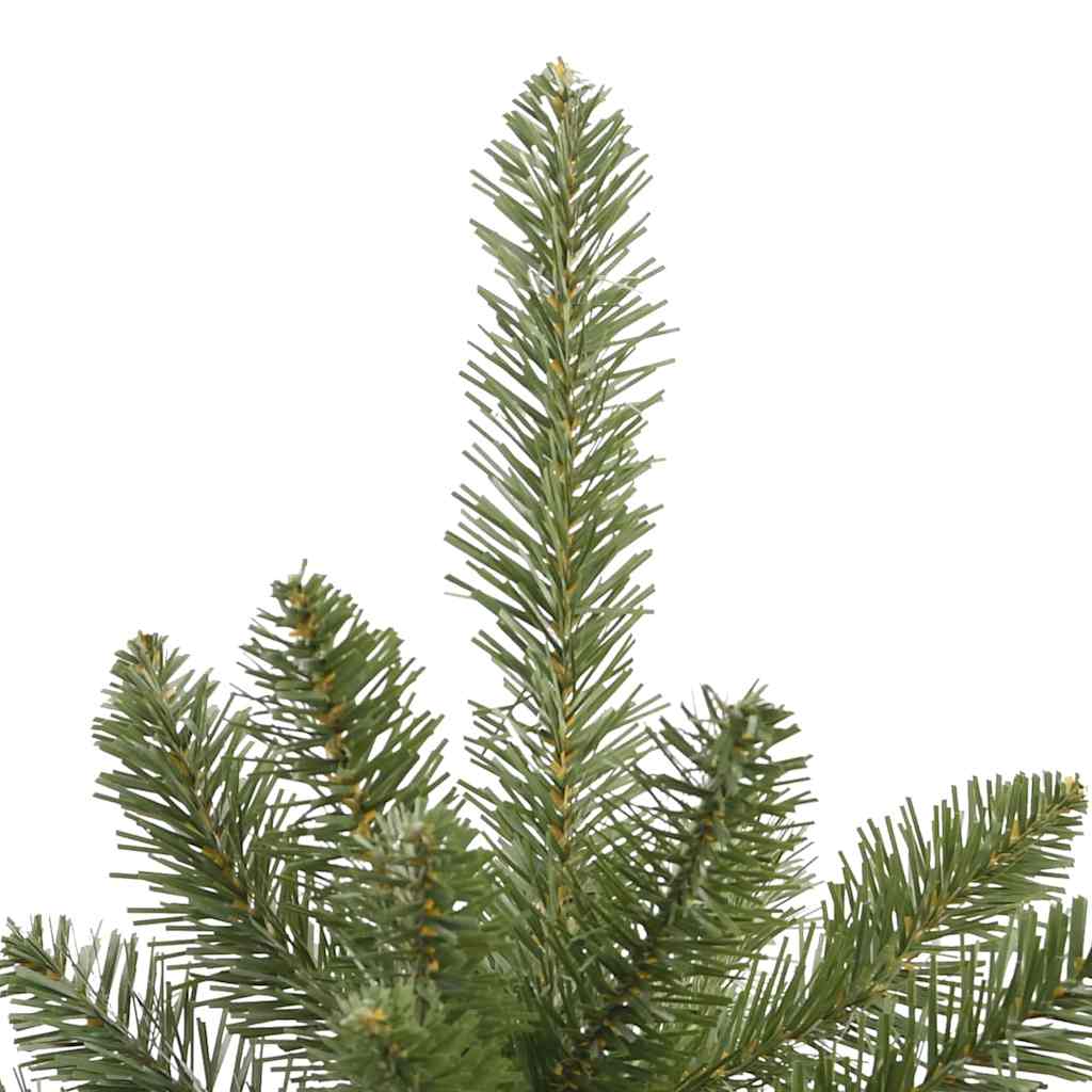 Konstgjord julgran 210 cm 300 LED-lampor Varmvit PVC och stål