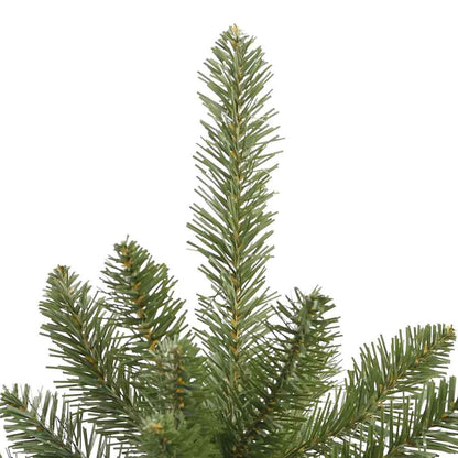 Konstgjord julgran 210 cm 300 LED-lampor Varmvit PVC och stål