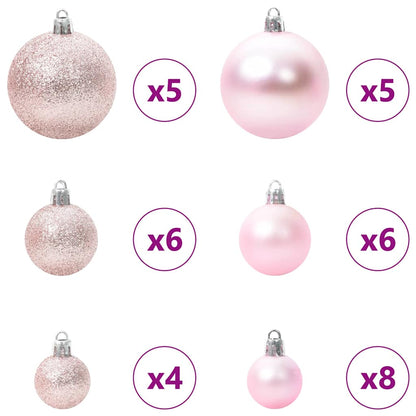 Konstgjord julgran 150 cm 150 LED-lampor Varmvit PVC och stål