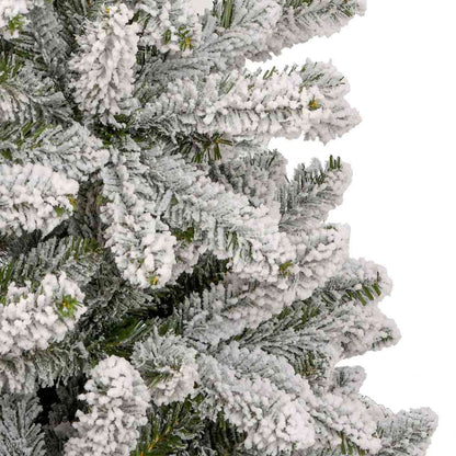 Konstgjord julgran 210 cm 300 LED-lampor Varmvit PVC och stål