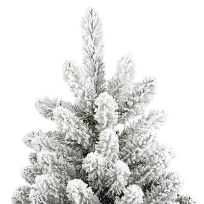 Konstgjord julgran 240 cm 300 LED-lampor Varmvit PVC och stål