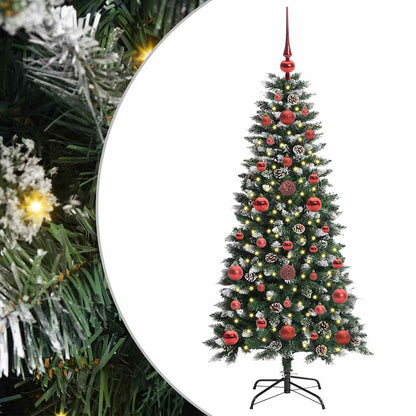 Konstgjord julgran Grön 120 cm PVC, plast och stål