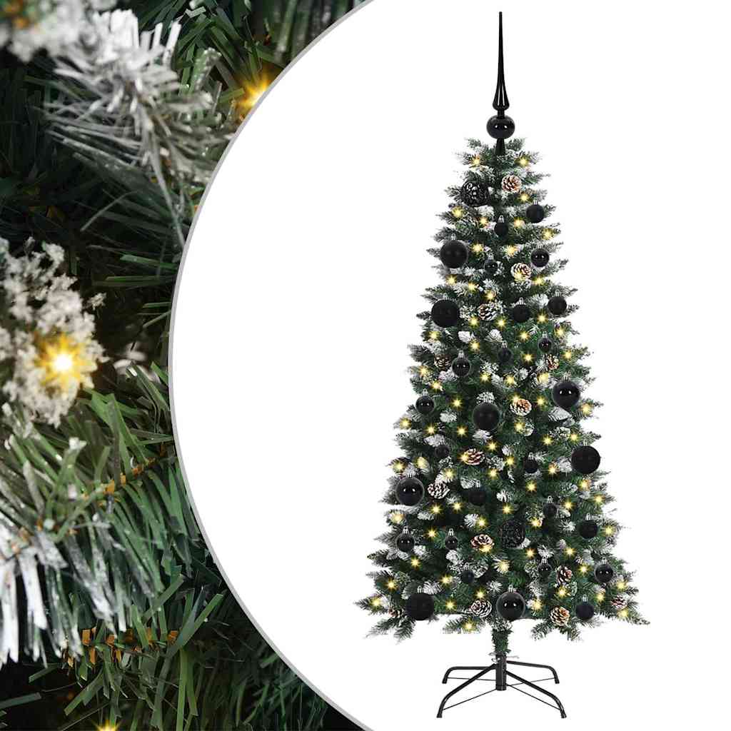 Konstgjord julgran Grön 120 cm PVC, plast och stål