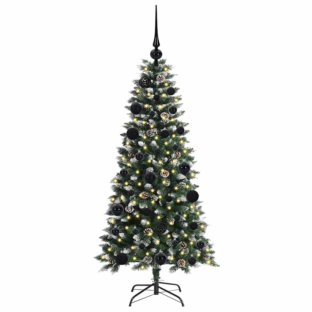 Konstgjord julgran Grön 120 cm PVC, plast och stål