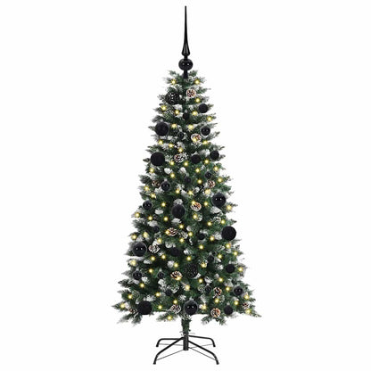Konstgjord julgran Grön 120 cm PVC, plast och stål