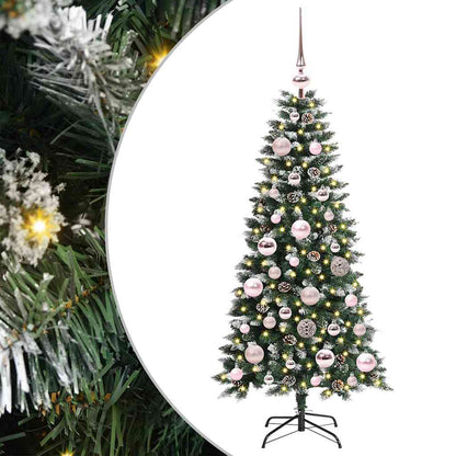 Konstgjord julgran Grön 120 cm PVC, plast och stål