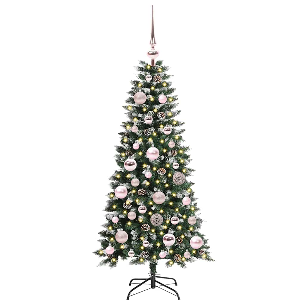Konstgjord julgran Grön 120 cm PVC, plast och stål