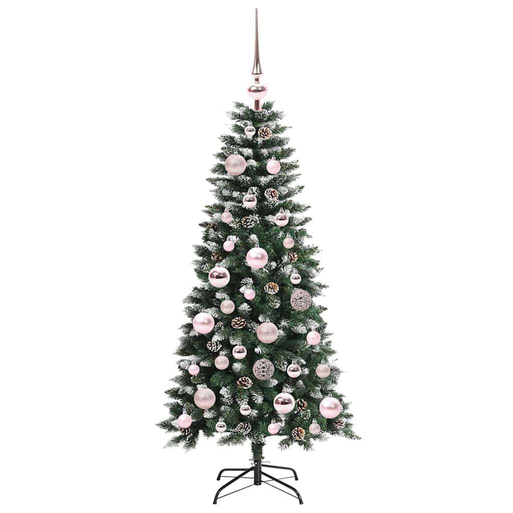 Konstgjord julgran Grön 120 cm PVC, plast och stål