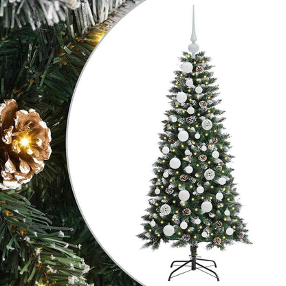 Konstgjord julgran Grön 120 cm PVC, plast och stål