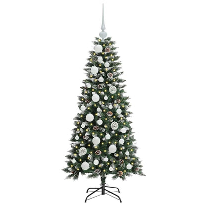 Konstgjord julgran Grön 120 cm PVC, plast och stål