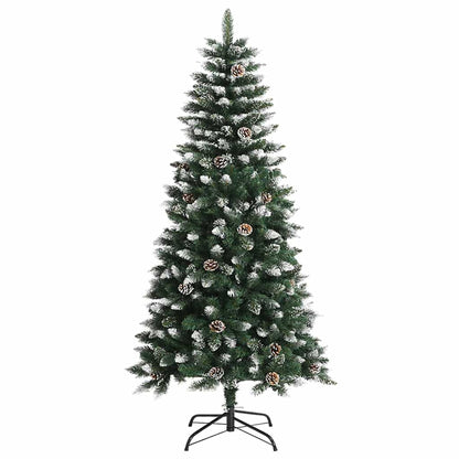 Konstgjord julgran Grön 120 cm PVC, plast och stål