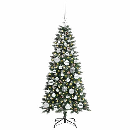 Konstgjord julgran Grön 120 cm PVC, plast och stål
