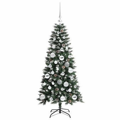 Konstgjord julgran Grön 120 cm PVC, plast och stål