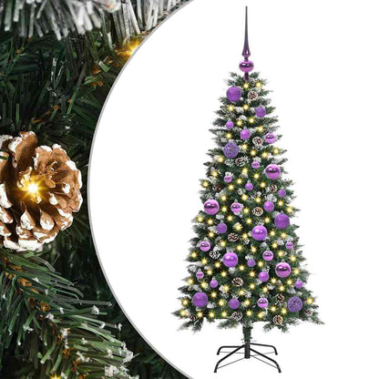 Konstgjord julgran Grön 120 cm PVC, plast och stål