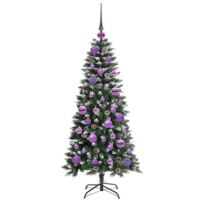 Konstgjord julgran Grön 120 cm PVC, plast och stål