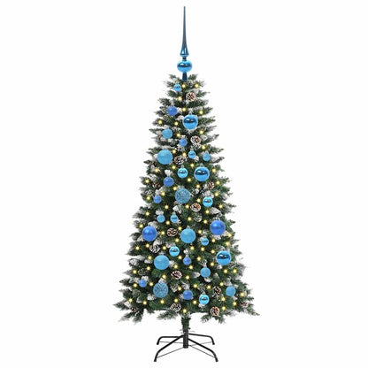Konstgjord julgran Grön 120 cm PVC, plast och stål