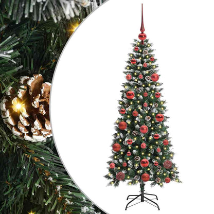 Konstgjord julgran Grön 150 cm PVC, plast och stål
