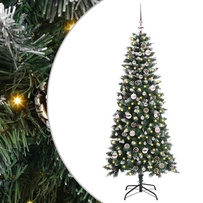 Konstgjord julgran Grön 150 cm PVC, plast och stål