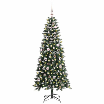 Konstgjord julgran Grön 150 cm PVC, plast och stål