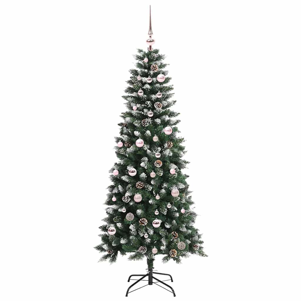 Konstgjord julgran Grön 150 cm PVC, plast och stål