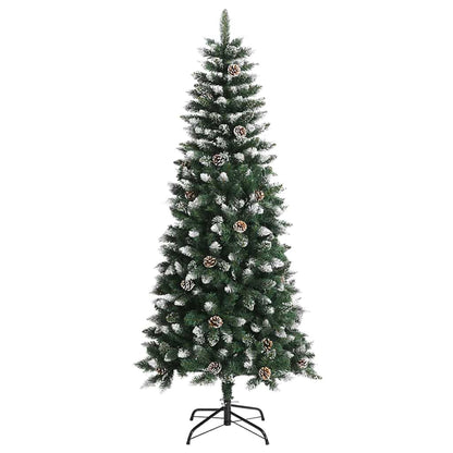 Konstgjord julgran Grön 150 cm PVC, plast och stål