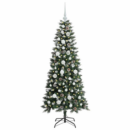 Konstgjord julgran Grön 150 cm PVC, plast och stål