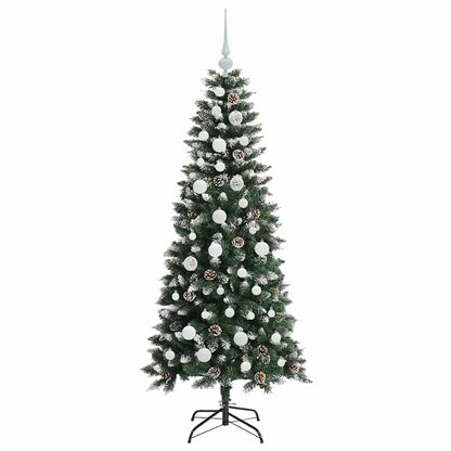 Konstgjord julgran Grön 150 cm PVC, plast och stål