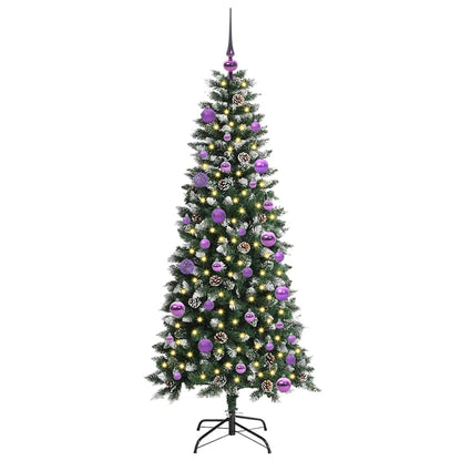 Konstgjord julgran Grön 150 cm PVC, plast och stål