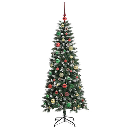 Konstgjord julgran Grön 150 cm PVC, plast och stål