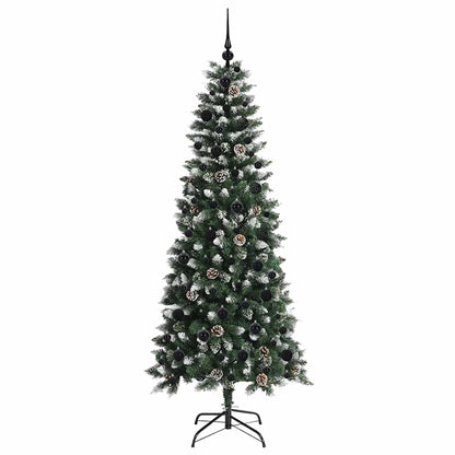 Konstgjord julgran Grön 180 cm PVC, plast och stål